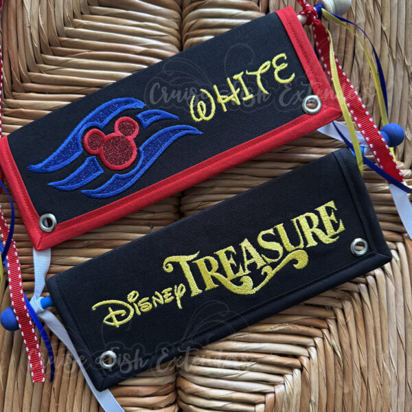 Header Panel ONLY - Foldable Portable Travel Disney Cruise Fish Extender - Gift Exchange